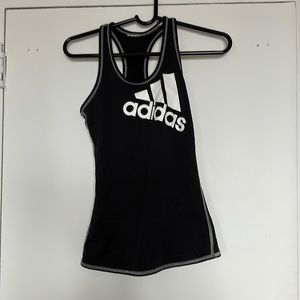 Adidas Logo Racer back workout top